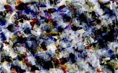 Dunkle Gedanken von 2017 - eine reine Digitalmalerei