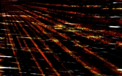 Rote Nachtsonne! von 2014 - eine reine Digitalmalerei