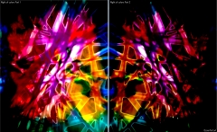 Night of colors - Part 1+2 | 2017
Both of the set. The same base drawing like in the washed comic painting, the Sunday morning moved it in another direction. Wish i had more walls in my flat.