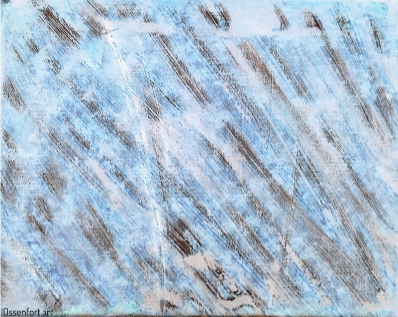 Spaceships! von 2017 - Acrylmalerei digitalisiert