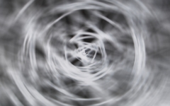 spinning! von 2017 - Auf Folie gemalt & digitalisiert