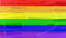 Transparent Structures - editiertes Wachsbild anlässlich des Pride-month 2017